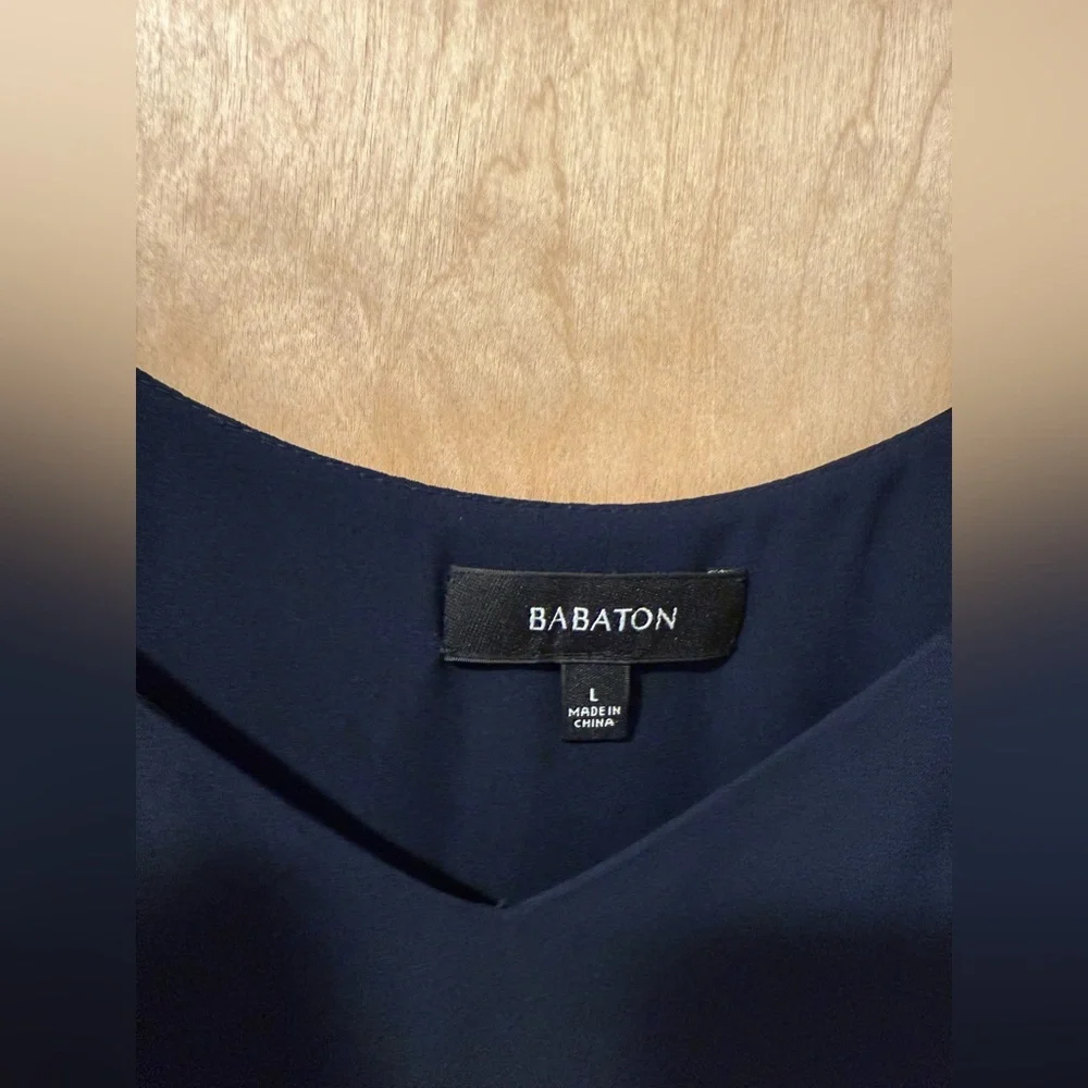 Babaton Templeton Slip Dress in Navy - Picture 7 of 14